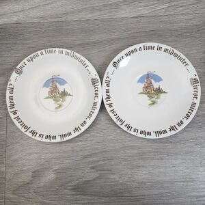 Snow White Plates by Paul Cardew Castle Fairytale Collection Mirror  On The Wall